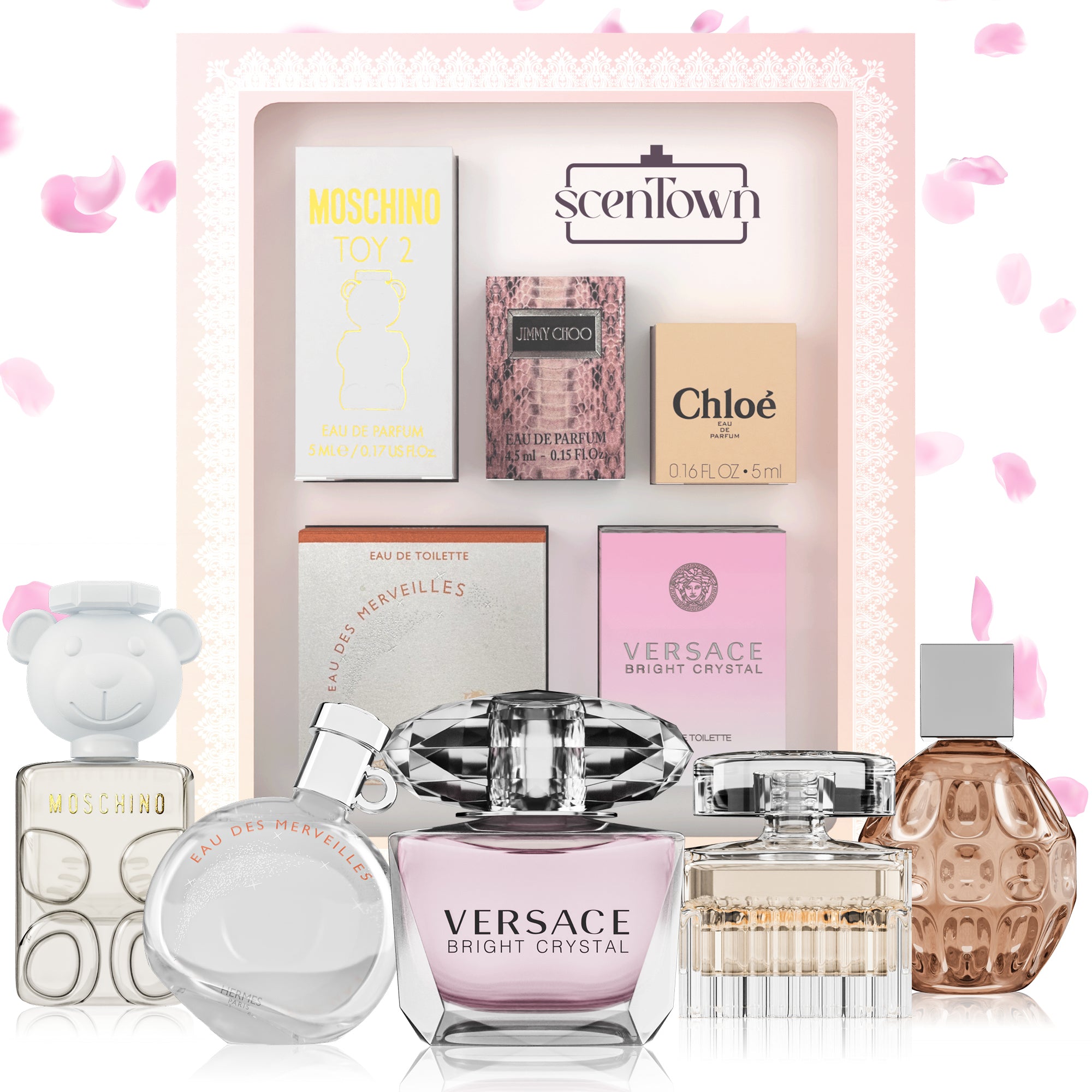 Miniature Variety Gift Set of 5 Perfumes for Women – Sales Town