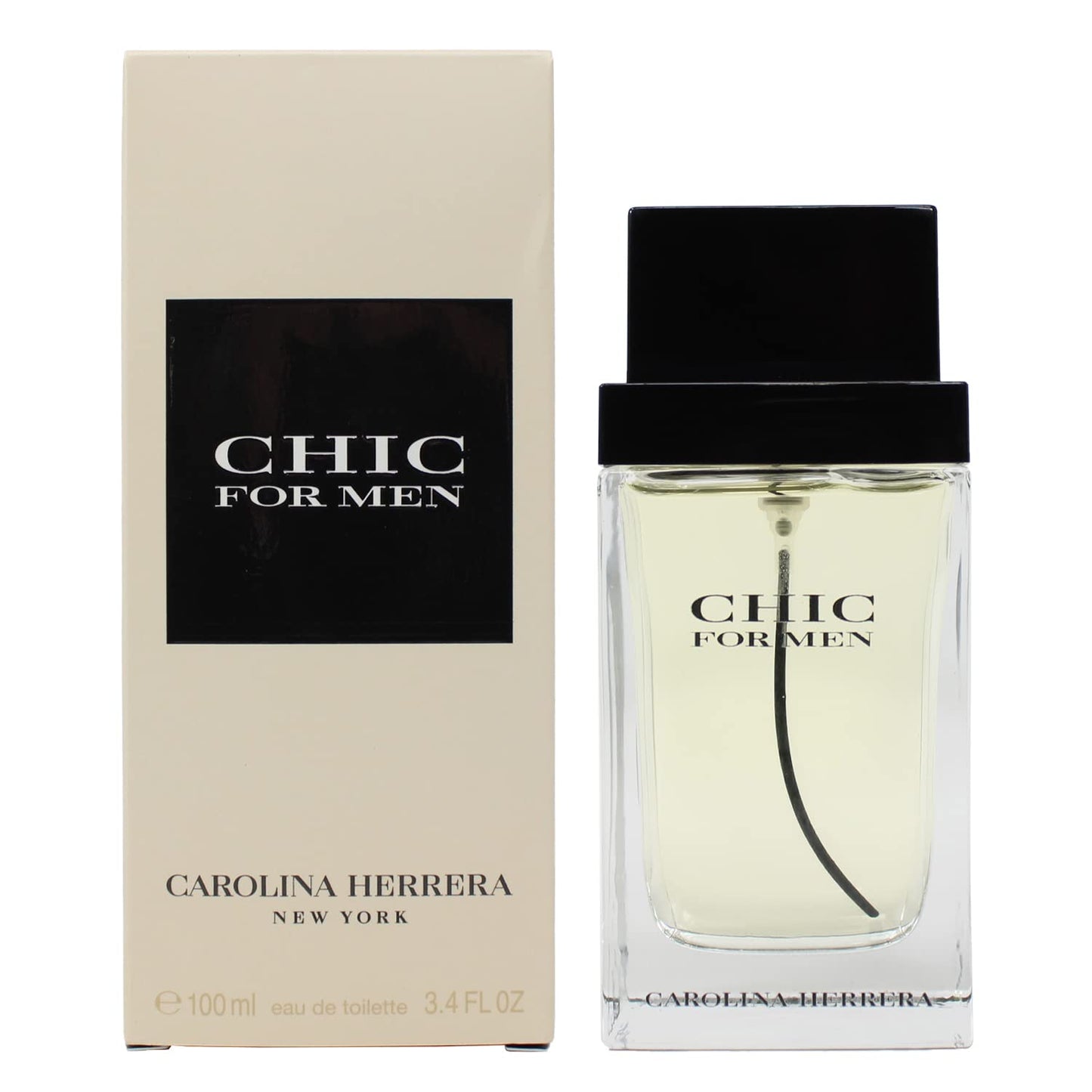 Chic By CAROLINA HERRERA FOR MEN 3.4 oz Eau De Toilette Spray