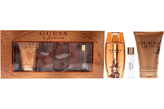 GUESS by Marciano 3 Pc Gift Set 3.4oz EDP Spray, 0.5oz Travel Spray, 6.7oz Body Lotion GIFTSET