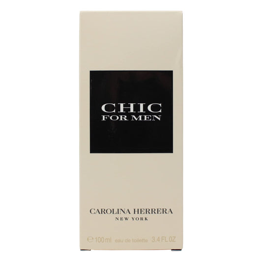 Chic By CAROLINA HERRERA FOR MEN 3.4 oz Eau De Toilette Spray