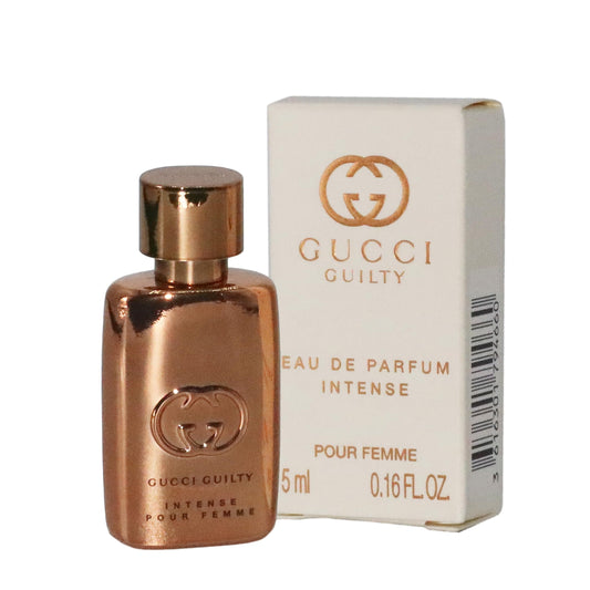 Gucci Guilty Perfume For Women Eau De Parfum Intense Mini Perfume Splah .16 Fl Oz